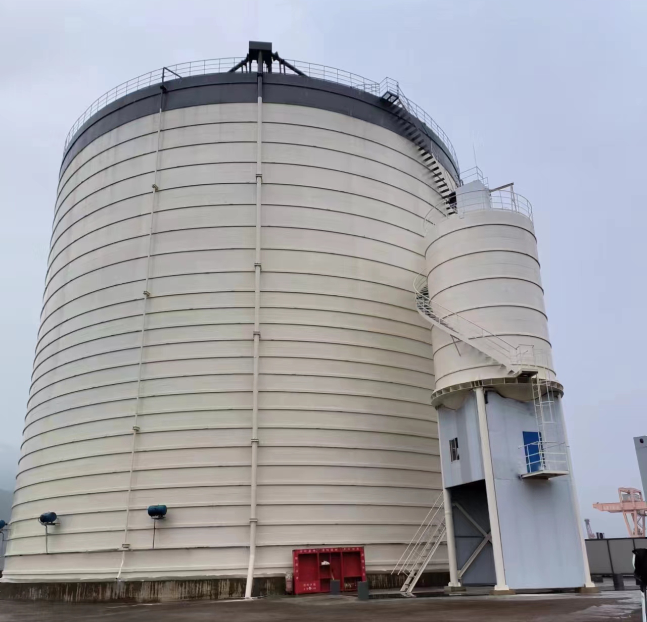 赫山10万吨水泥钢板库