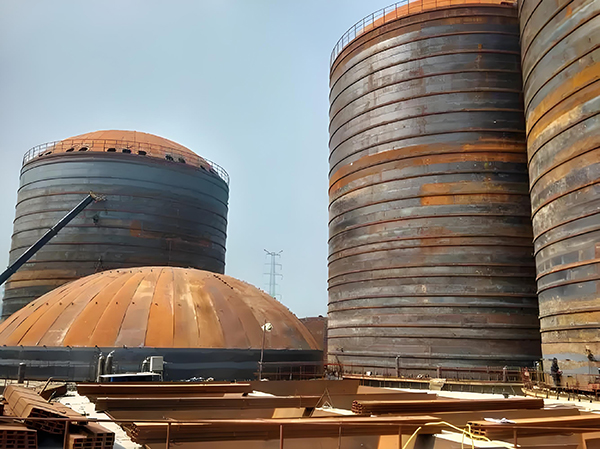 赫山焦粉钢板仓